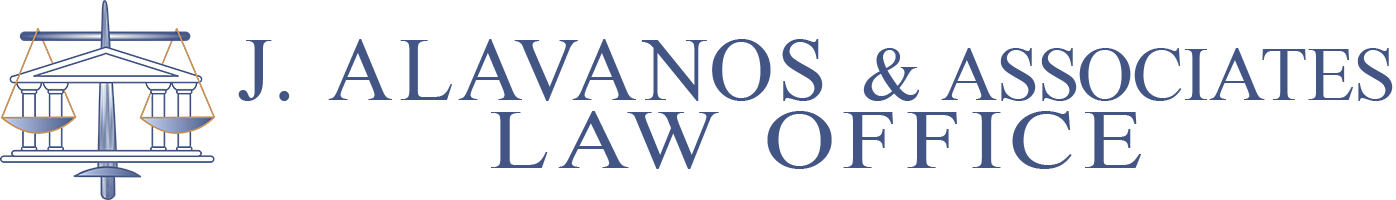 J. ALAVANOS & ASSOCIATES LAW OFFICE Logo